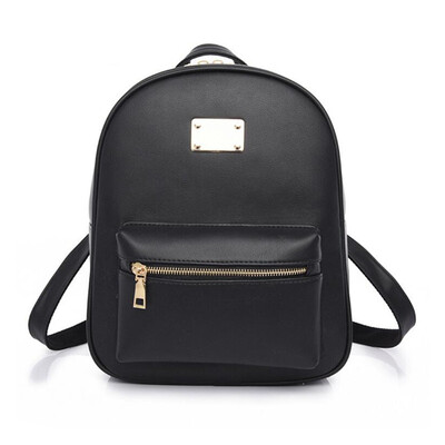 

Women Solid Vintage Backpacks Designer High Quality Leather School Bags For Teenagers Girls Bag Ladies Backpack Mochilas Escolar
