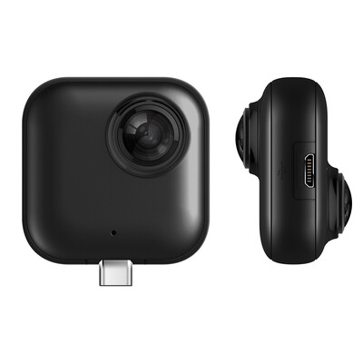 

360 VR камера, Keymao двойной широкоугольный объектив панорамной 3D Samsung Galaxy Google, Sony и других Android телефонов