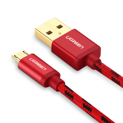 

UGREEN Micro USB Cable for Charging&Data Transfer 05 meter red