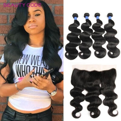 

100 Peruvian Body Wave Bundles With Lace Frontal Peruvian Virgin Hair 4 Bundles With Top Lace Frontal Closure Peruvian Hair