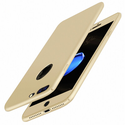 

Mo вентилятор Apple 7plus мобильный телефон футляр iphone7plus защитная крышка all-inclusive anti-fall матовая жесткая оболочка / защитная оболочка прилив мужчины тонкие женские модели 5.5-дюймовое золото шампанского