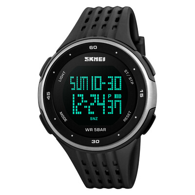 

Time the United States (skmei) sports watch outdoor multi-function running electronic watch 1219 black