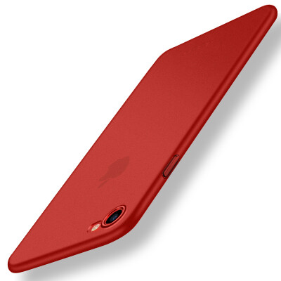 

Lock (ROCK) iphone7 phone shell / Apple 7 protective cover / soft shell pp ultra-thin frosted air shell red