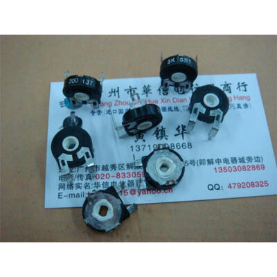 

Spain round trimmer potentiometer 200R Europe 5K 15MMX15MM