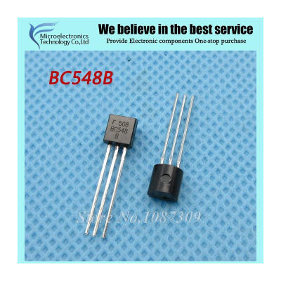 

100pcs free shipping BC548B BC548 TO-92 Bipolar Transistors - BJT NPN 30Vcbo 30 Vceo 800mA 625mW Trans new original