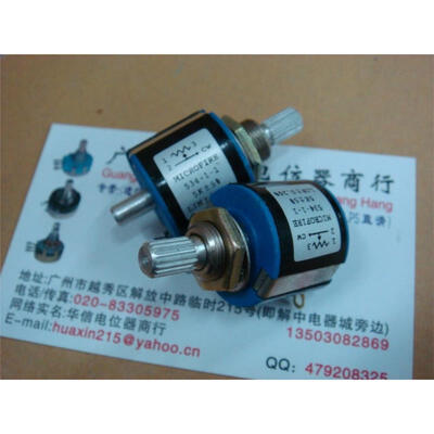 

Printing machinery parts biaxial 5K multi-turn potentiometer