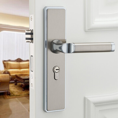 

Yuhuaze bedroom European-style interior door locks double tongue bathroom handle wooden door lock anti-theft locks