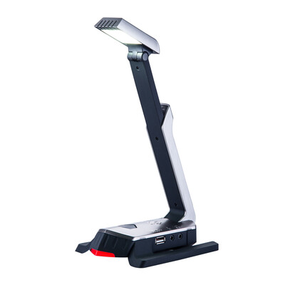 

Поскольку Чжо (KOTION КАЖДОЙ) GS130 Mini LED лампа мощности встреча Настольный микрофон ноутбука K песня YY конденсаторный микрофон стерео звуковая карта USB расширитель черный + серый железный