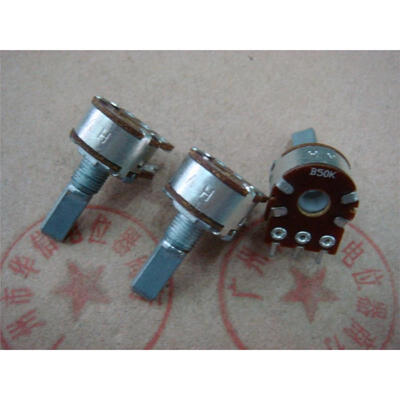 

Double potentiometer B50K-20F Axle