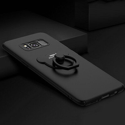 

KONEL The protective case of high quality hard phone with bracket is suitable for samsung galaxy S8 / S8