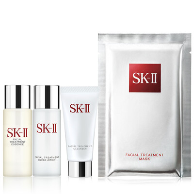 

SK-II PITERA &quotImmortal Water&quot Skincare Kit Skin Care Essence 30ml Cleansing Cream 20g Ying Ying Lu 30ml Mask 1 Moisturizing Essence Facial Wash