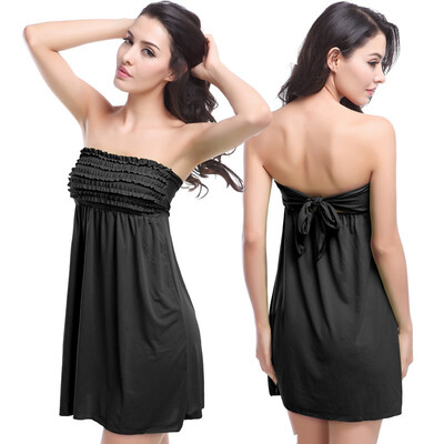 

Новое прибытие mini Ruffled Top связанное назад Женское пляжное платье Сексуальный купальный костюм