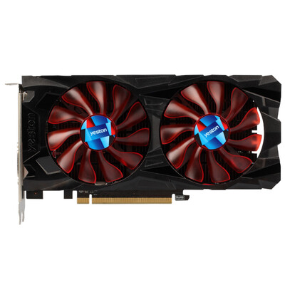 

Yeston (Yeston) RX550-4G Д5 бог земли 1183 / 7000MHz 4GB / 128BIT / GDDR5 графика