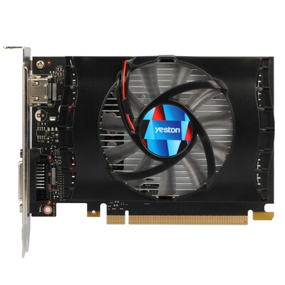 

Yeston (Yeston) GT1030 2G D5 Jisuban 1228 ~ 1468MHz / 6008MHz 2GB / 64bit / GDDR5 Графика