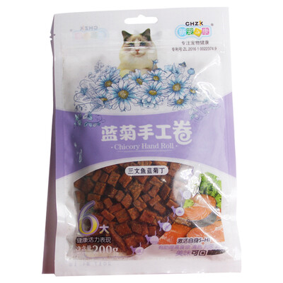 

Новый любимец Кан корма для домашних животных / снэк кошка закуски рецепта лосося специального Lan Lan Ju Ju Дин 200га