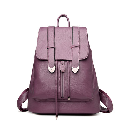 

Женские кожаные Рюкзак Школьные сумки Mochilas Mujer 2017 рюкзаки для девочек-подростков дизайнер высокое качество овчины дорожная