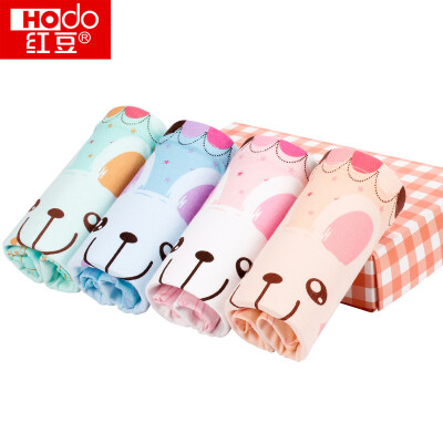 

Red beans (Hodo) girls underwear in the big children A standard 4 boxed shorts K720 cute rabbit 160/80