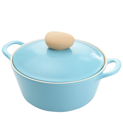 

Neoflam South Korea imports 2.8L large capacity binaural pot pot stew pot non-stick coating induction cooker general use EK-RD-C22I mint blue 22CM