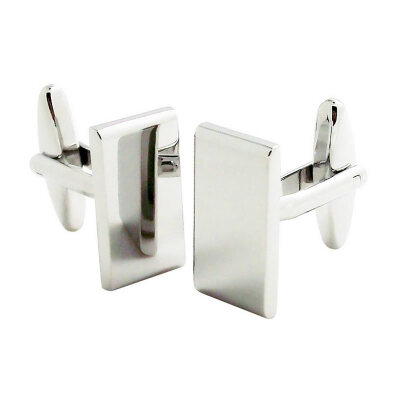 

Yoursfs@ Mens Wedding Business Cufflinks Upmarket French?Style Cuff Links Stainless Steel Plating Rectangle Mirror Face Brass Cuff