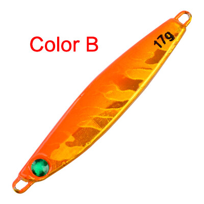 

1PC Fishing Lure17g Lead Fish No Hook 5 Color Fishing Bait Casting Lure Fishing Tackle