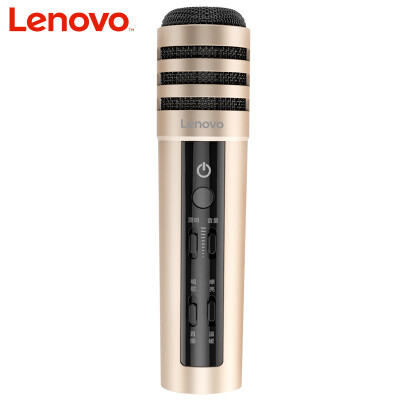 

Lenovo Lenovo UM10C Live Music Mike Music Accompaniment Apple Android Mobile Network Webcast K song Bike special microphone rose gold