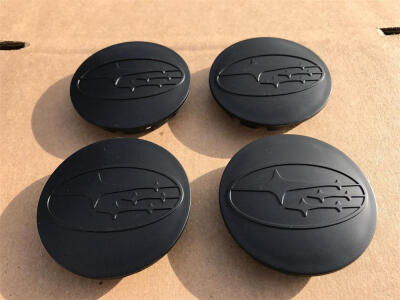 

4Pcs x 60mm NEW SUBARU BLACK ii CENTER WHEEL LOGO HUB COVER CAPS RIM EMBLEM