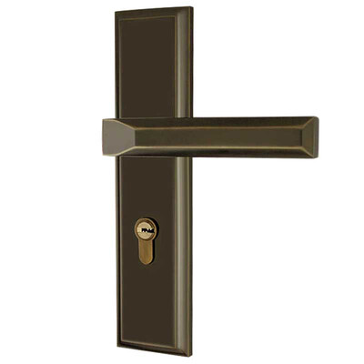 

Yuhuaze bedroom European-style interior door locks double tongue bathroom handle wooden door lock anti-theft locks