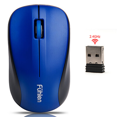 

Fuller Fühlen M75 Wireless Mute Mouse Silent Mouse Laptop Computer Office Energy Saving Men&39s Girl Home Mouse Little Porcelain Blue