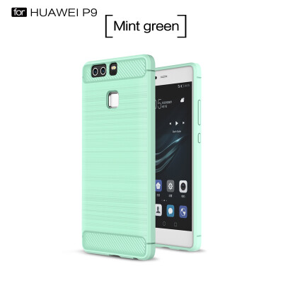 

GANGXUN Huawei P9 Case Anti-Slippery Scratch-Resistant Lightweight Soft Silicon Back Cover For Huawei P9