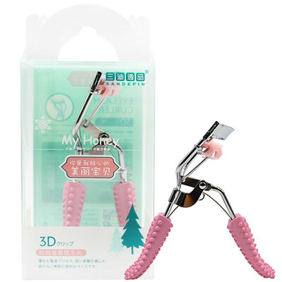 

San Di Yi goods make-up tools high-grade silicone eyelash curler eyelashes root curling color random