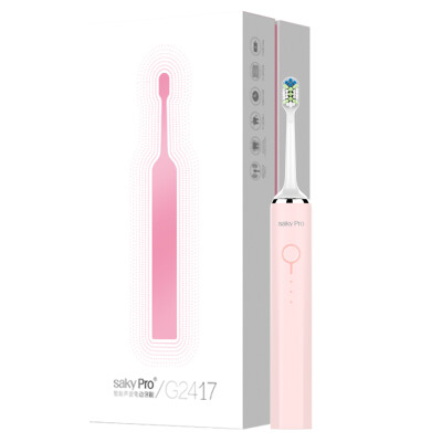 

Saky electric toothbrush adult charge sound wave toothbrush G2417 (cherry blossom)