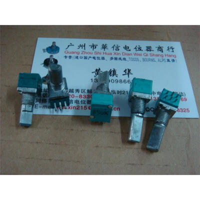 

9011 double precision potentiometer B50K handle length [15MM with the midpoint ] 20F