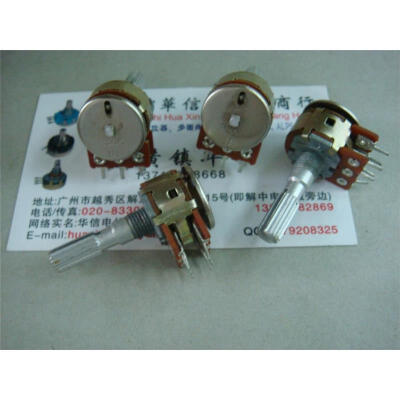 

Potentiometer dp 16 type double potentiometer B50K with midpoint -25MM