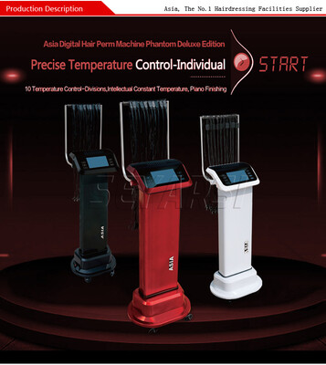 

2017 High Quality Asia Digital Hair Perm Machine Salon Equipment Styling ToolPhantom Deluxe Edition color black