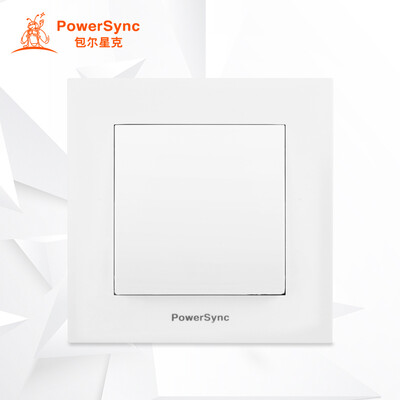 

Бауэр звезда г (PowerSync) ASWSCGOCX9 три отверстия настенный выключатель 86 панели на выходе пять отверстий дверной переключатель единый контроль двойной простой белый