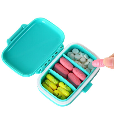 

Billion high EKOA kit portable small box sub-storage box seal points medicine box jewelery box apple green