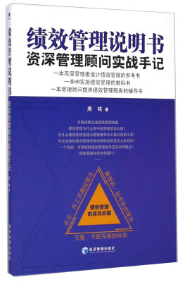 

绩效管理说明书：资深管理顾问实战手记