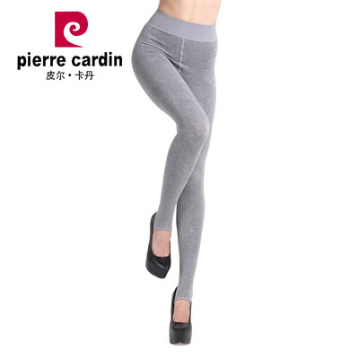 

Pierre Cardin Leggings Pants Women Plus Velvet Thickness 700D Bodybuilding Moisturizing Skin Care Warm Up with Socks Pants 1 Double