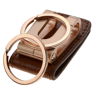 

Car decoration Keychain waist hanging high-end key ring set Ms men&39s car creative waist hanging couple key chain Strap auto supplies ZB050 rose gold