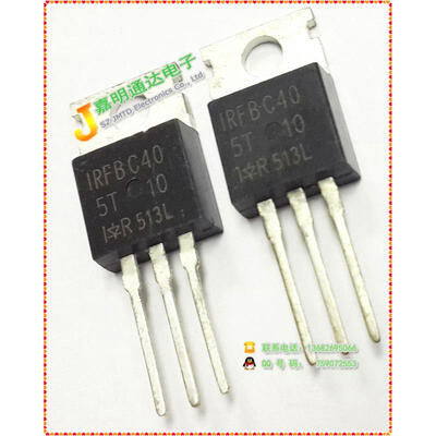 

Free shipping 10pcslot IRFBC40 BC40 N-channel FET TO-220 new original