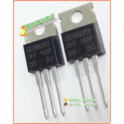 

Free shipping 10pcs/lot IRGB20B60PD1 GB20B60PD1 IGBT new original