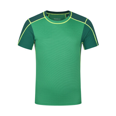 

Antarctic (Nanjiren) outdoor couples short-sleeved T-shirt round neck solid color quick-drying T-shirt bottoming shirt NRT7H80423 female fruit green M