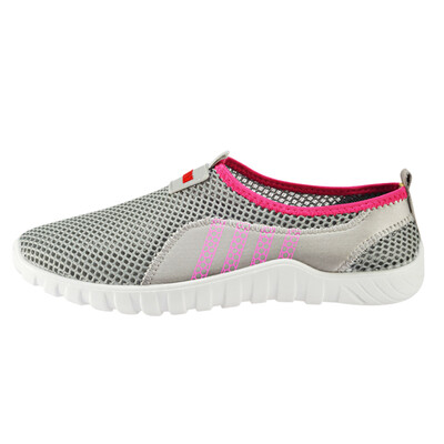 

Double Star Casual Shoes Women &39s Footboard Lazy Shoes Breathable Net Saw 9022 Ash 40