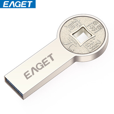 

Yi Jie EAGET K80 USB30 high-speed waterproof anti-static all-metal cutter U disk 32G pearl nickel