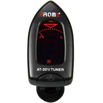 

Jingdong Supermarket] Anroma AT201 Guitar Bass Violin Youke Li Tuner Black
