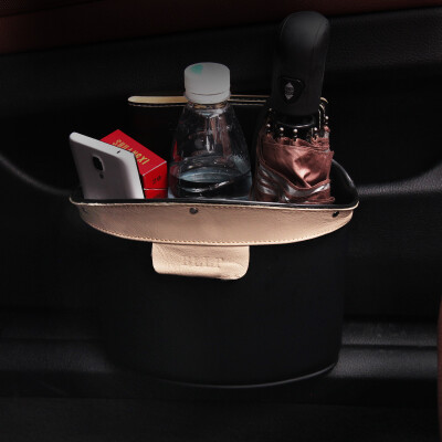 

Boliliang BLLP car storage box car trash storage box car debris bucket car trash bin garbage bag BL1610 brown