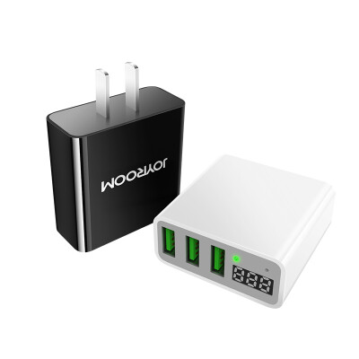 

Machine Hall HKL-USB32 digital display 5V 3A travel charger Apple Andrews Universal multi-port fast plug plug black