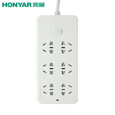 

Hongyan HONYAR ZDK601-18 new national standard six 18 m socket child protection door control switch plug inserted board wiring board drag line board