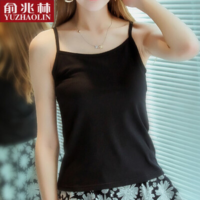 

[Jingdong супермаркет] Ю. Zhaolin [Одноместный пакет] YJ119I2 Женские камзолы женщин хлопка Досуг Спорт Bottom Camisole Complexion M код