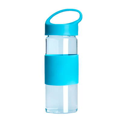 

Kangku (CONKU) стеклянная чашка 400ML анти-жаркие мужчины и женщины студенты водное стекло голубой CK-8080